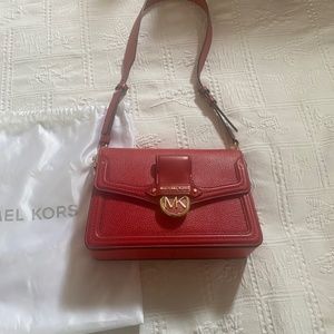 Michael Kors Red Painted Purse